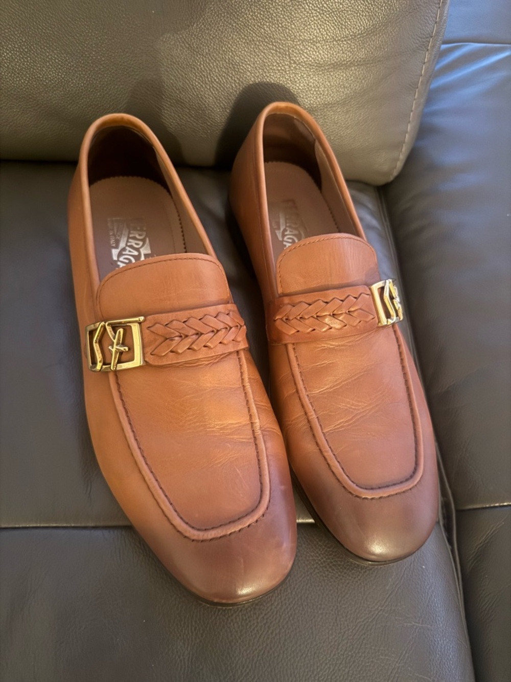 Salvatore Ferragamo Men's Nairobi loafers